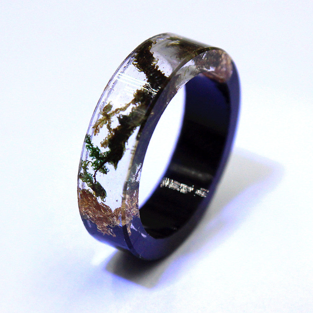 Belifi Forest Soul Resin Ring