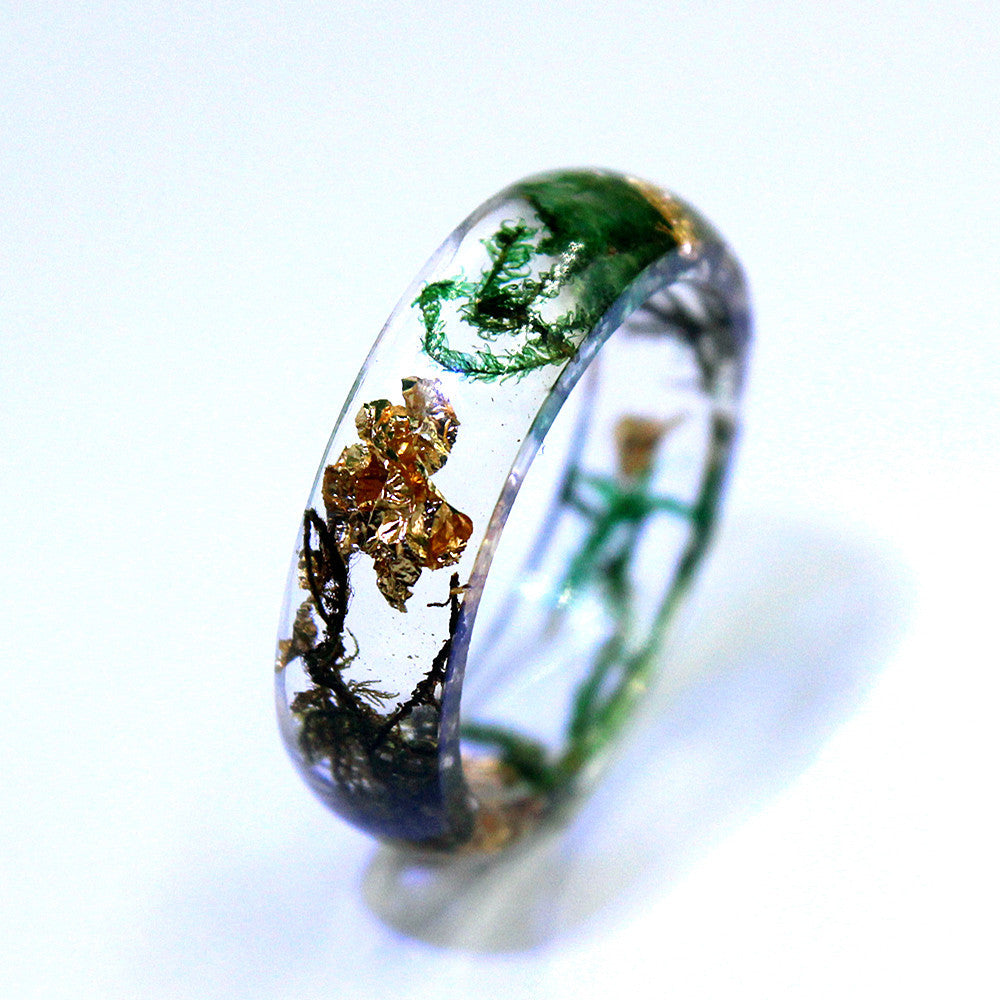 Belifi Forest Soul Resin Ring