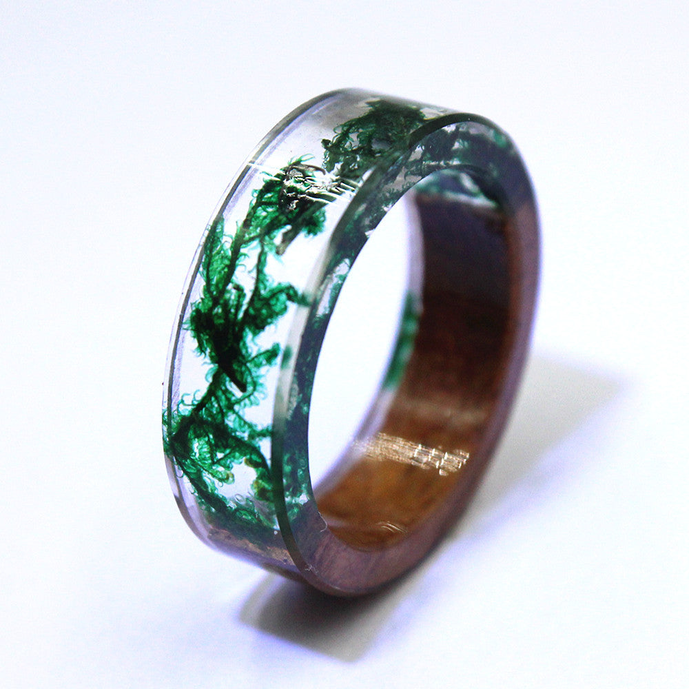 Belifi Forest Soul Resin Ring