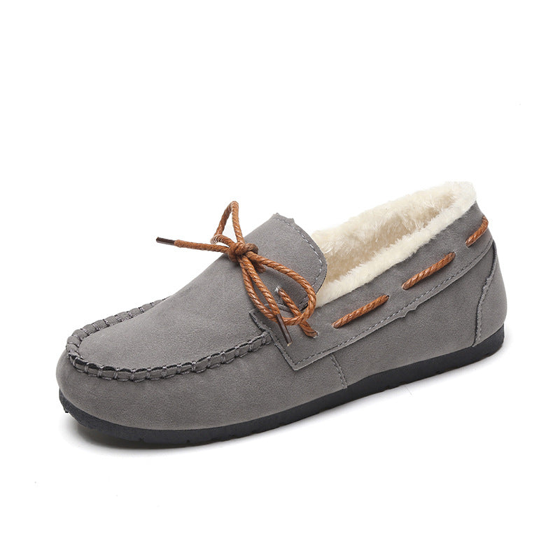 Belifi Winter Women's Fleece-Lined Thickened Comfortable Cotton Shoes