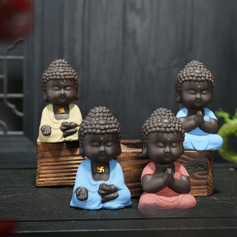 Belifi-The 4 Noble Truths Figurines - Mini Buddha-1