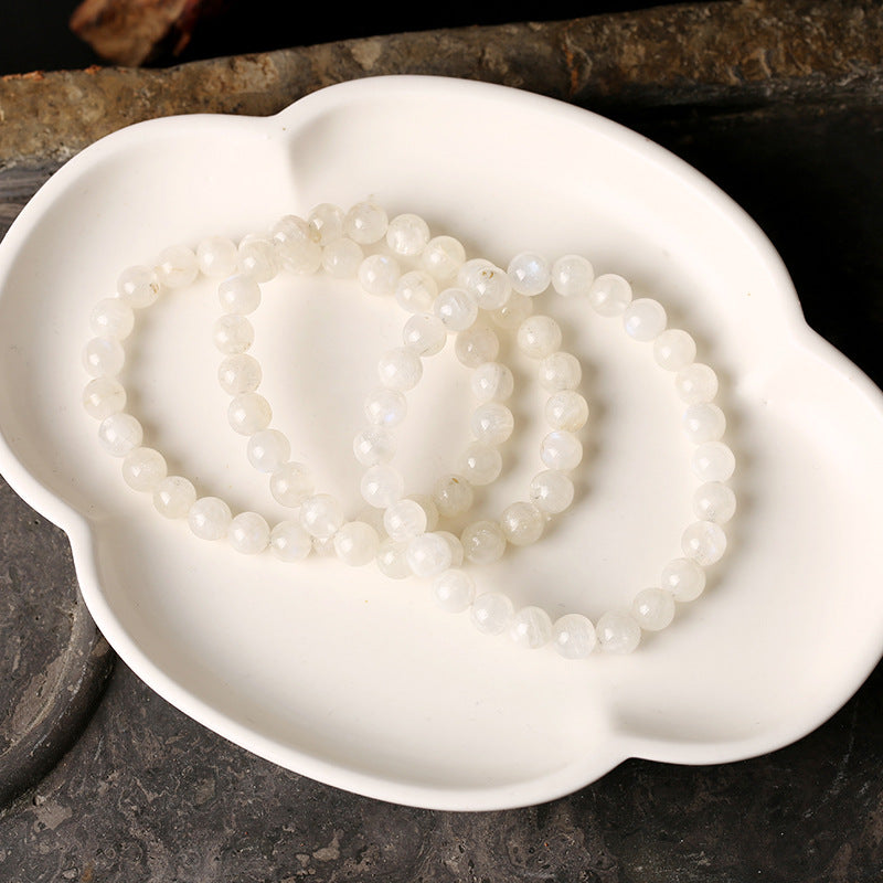 White Moonstone Bracelet - Feminine Energy