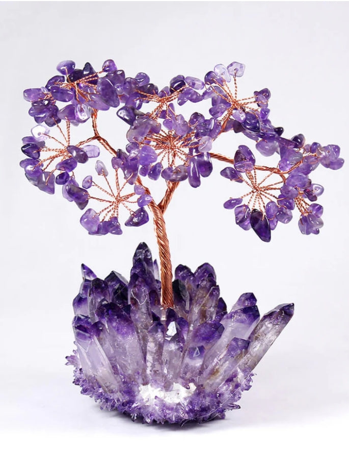 Feng Shui Amethyst Crystal Tree - Crystal Tree of Life