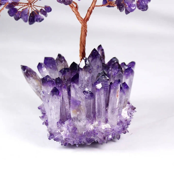 Feng Shui Amethyst Crystal Tree - Crystal Tree of Life