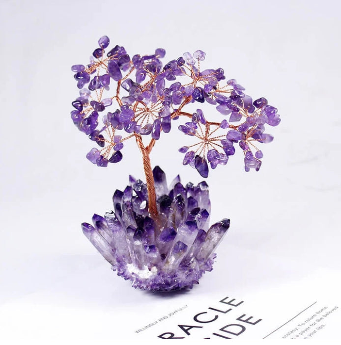 Feng Shui Amethyst Crystal Tree - Crystal Tree of Life