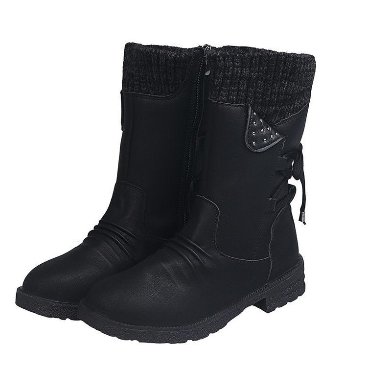 Belifi Winter Women's Warm and Comfortable Cotton Boots