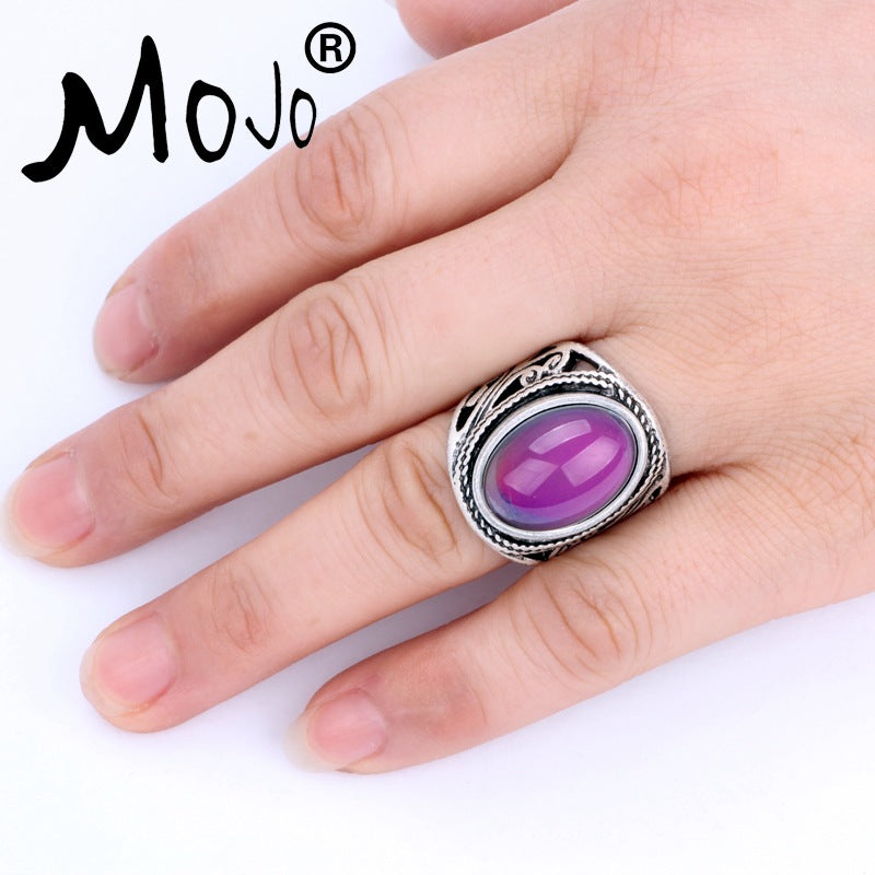 Belifi New-Age Mood Ring