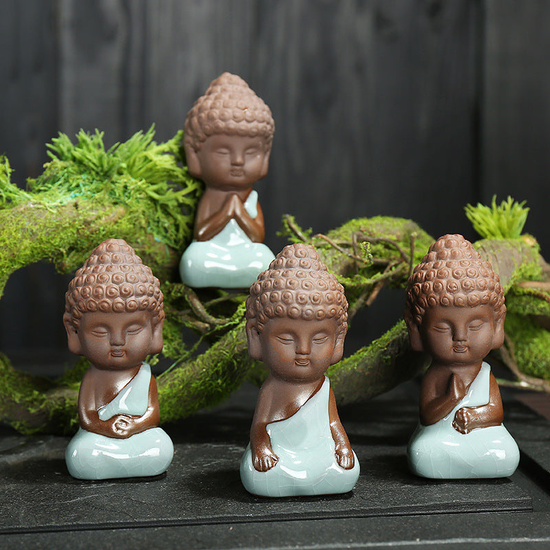 Belifi-The 4 Noble Truths Figurines - Mini Buddha-1