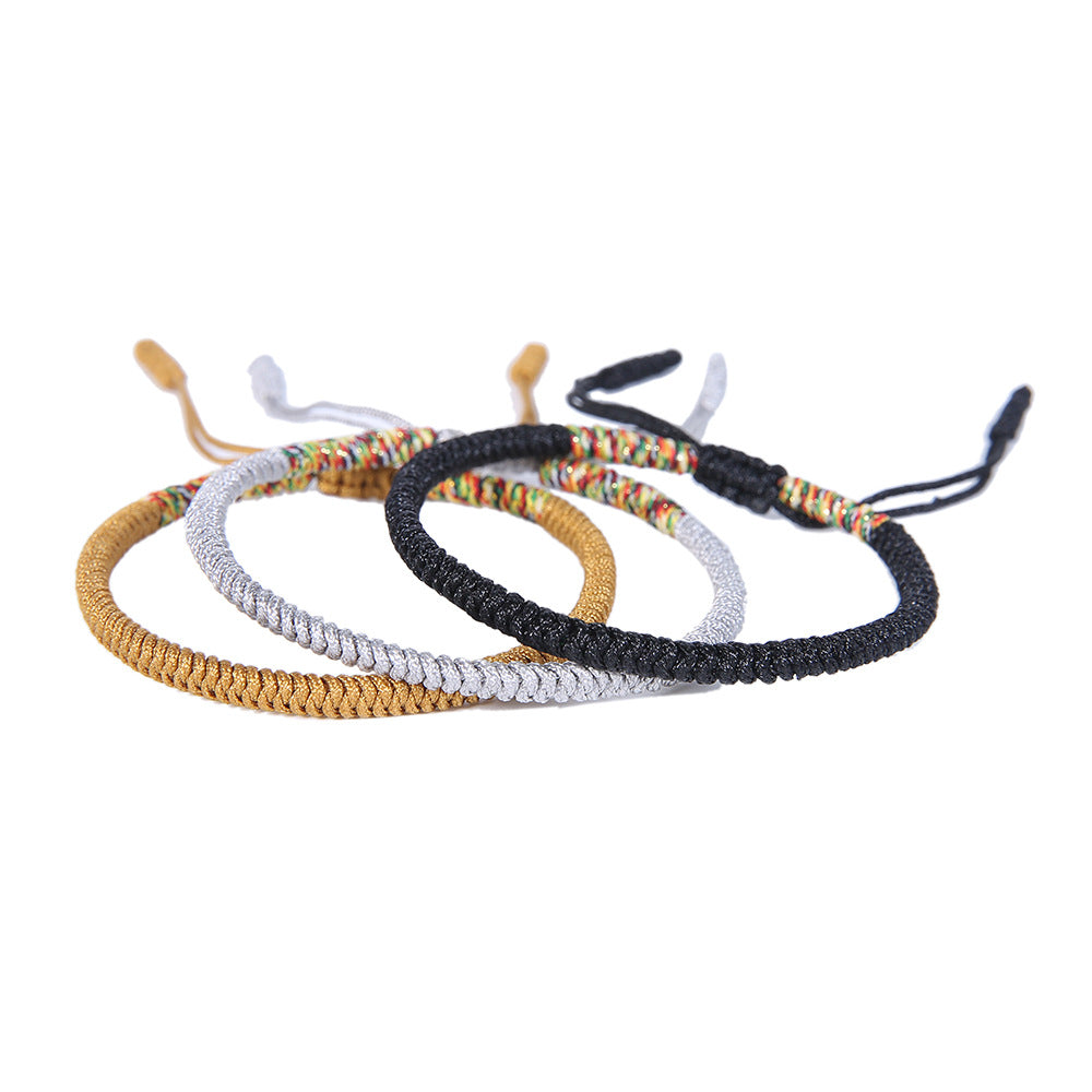 Tibetan Handmade Knot Bracelets - Attract Wisdom