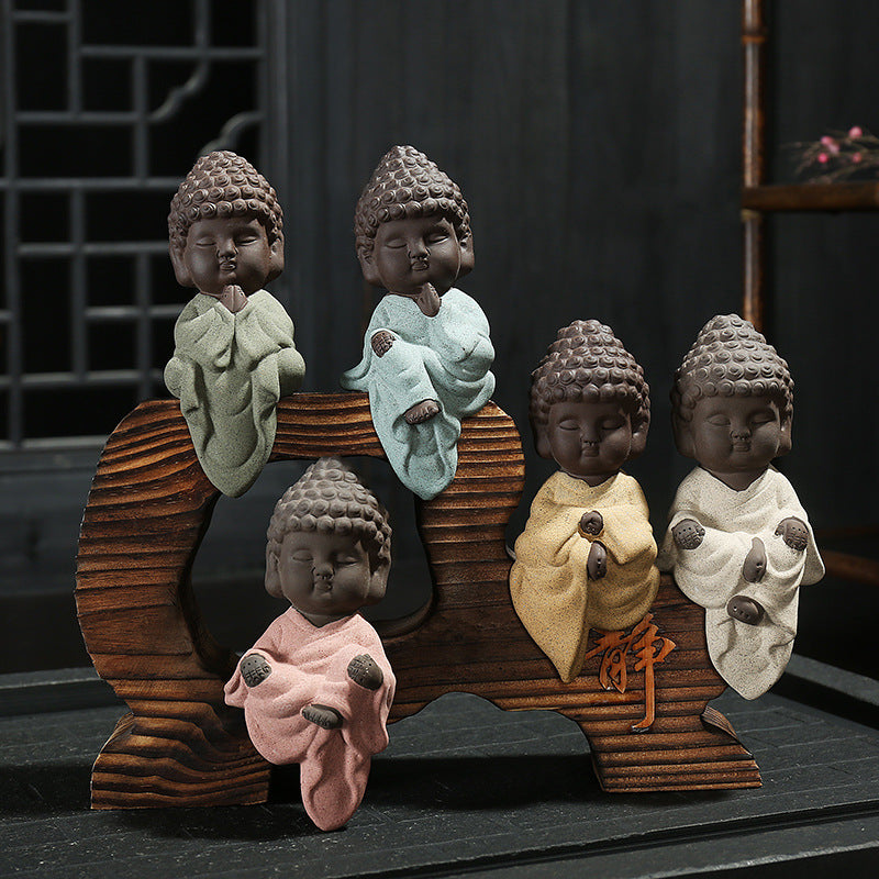 The 4 Noble Truths Figurines - Mini Buddha