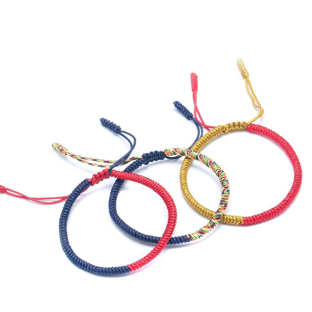 Tibetan Handmade Knot Bracelets - Freedom from Suffering