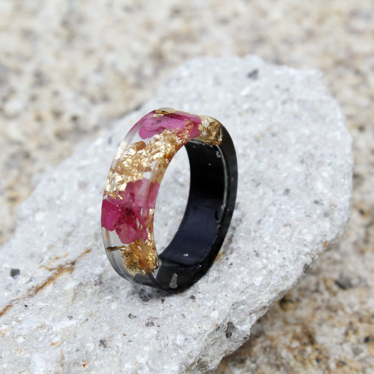 Belifi Forest Soul Resin Ring