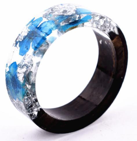 Belifi Forest Soul Resin Ring