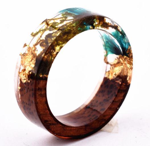 Belifi Forest Soul Resin Ring