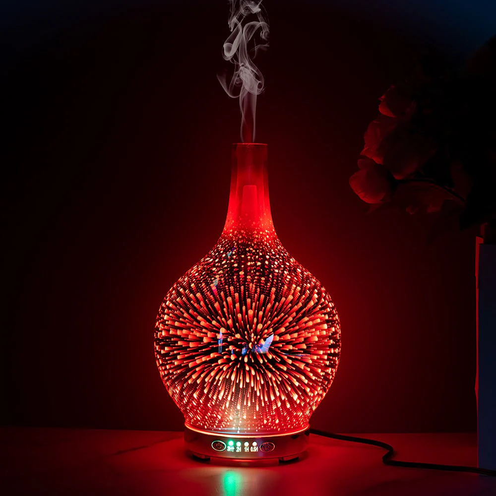 Oil Aroma Diffuser 3D Glass-Belifi