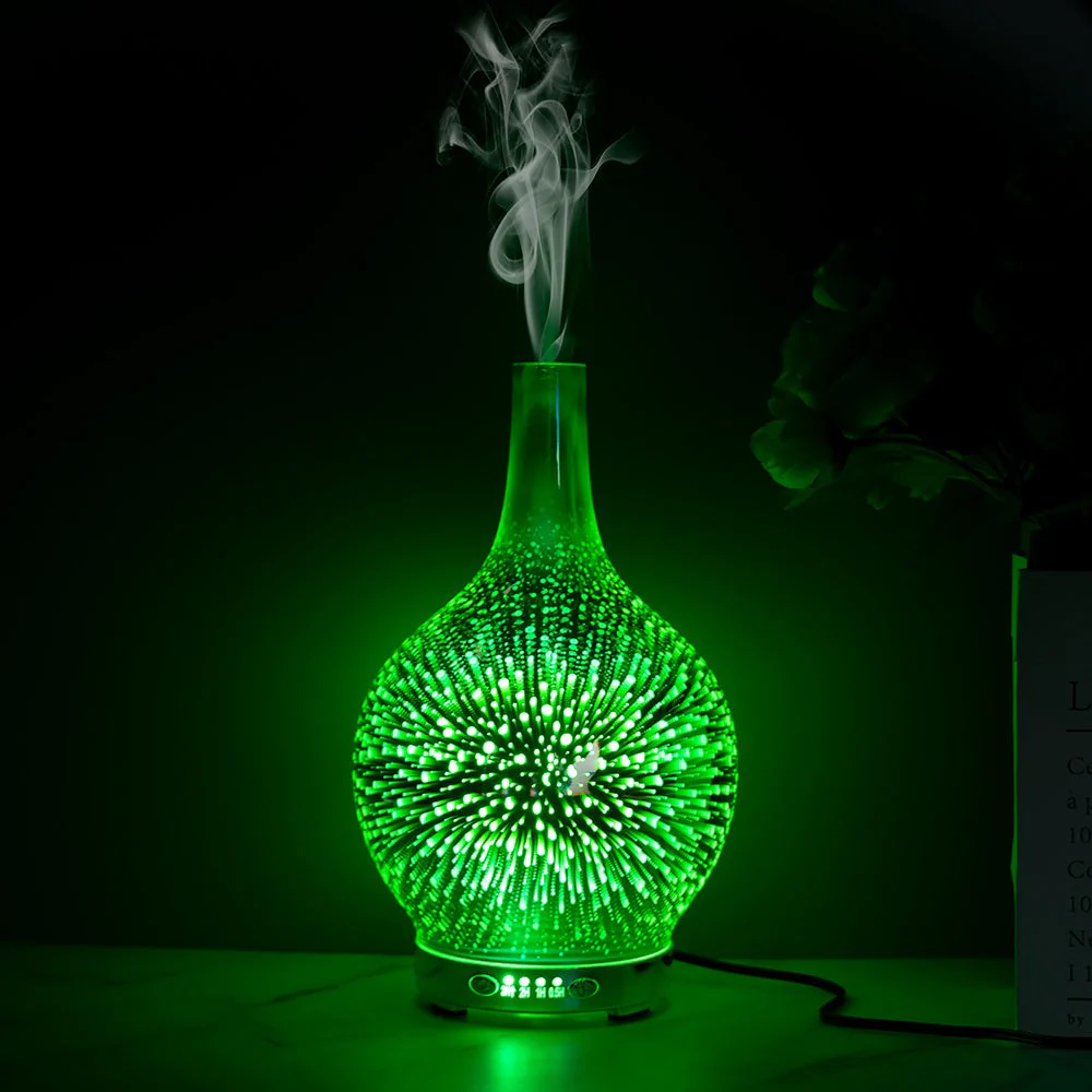 Belifi Oil Aroma Diffuser 3D Glass