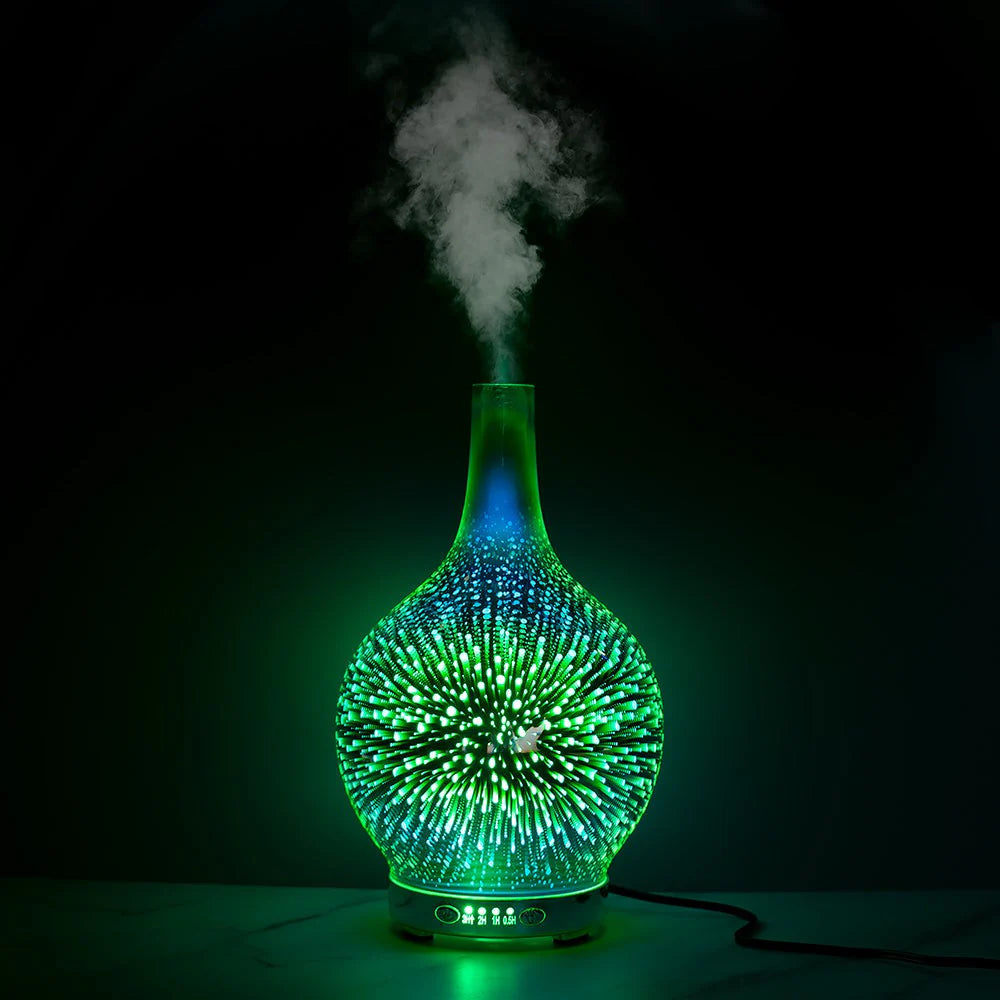 Oil Aroma Diffuser 3D Glass-Belifi