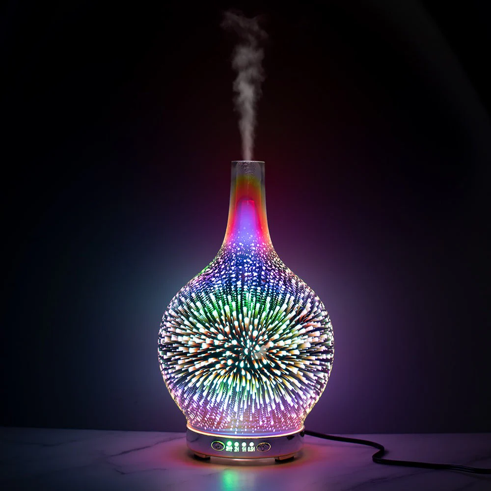 Oil Aroma Diffuser 3D Glass-Belifi