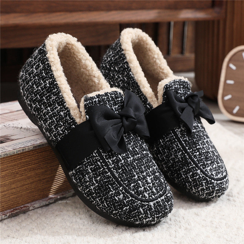 Belifi Winter Fashionable Fleece-Lined Warm Furry Shoes