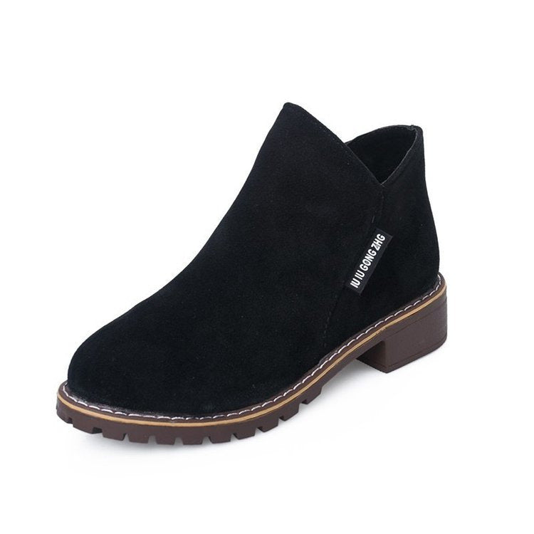 Belifi Winter Plush Comfortable Casual Ankle Boots