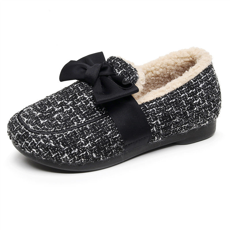 Belifi Winter Fashionable Fleece-Lined Warm Furry Shoes