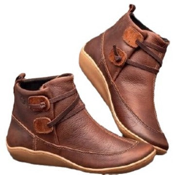 Belifi Autumn Women's British-style Casual Martin Boots