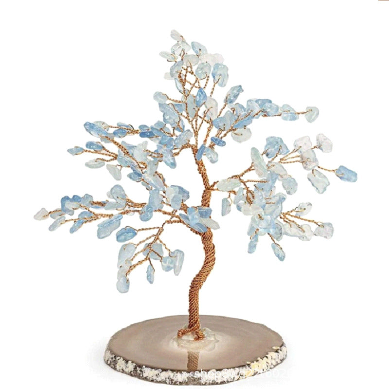 Success Feng Shui Antique Jade Stone Tree