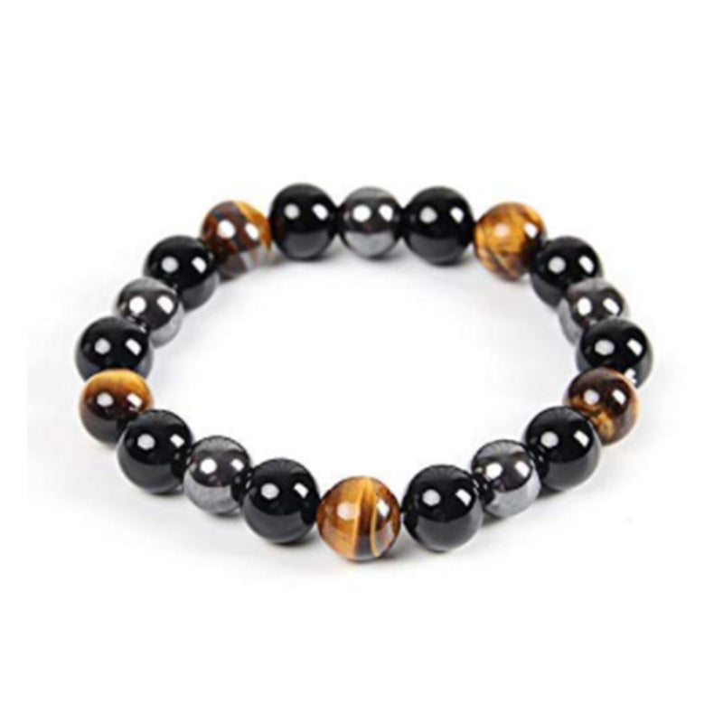 Belifi Triple Stone Protection Bracelet