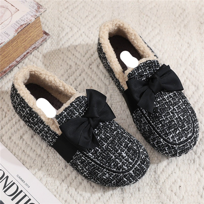 Belifi Winter Fashionable Fleece-Lined Warm Furry Shoes