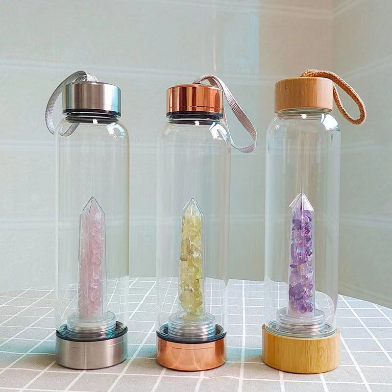 Belifi Crystal Elixir Water Bottle