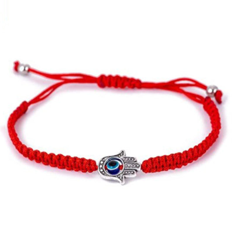 Hamsa Hand Red String Bracelet - Evil Eye Protection