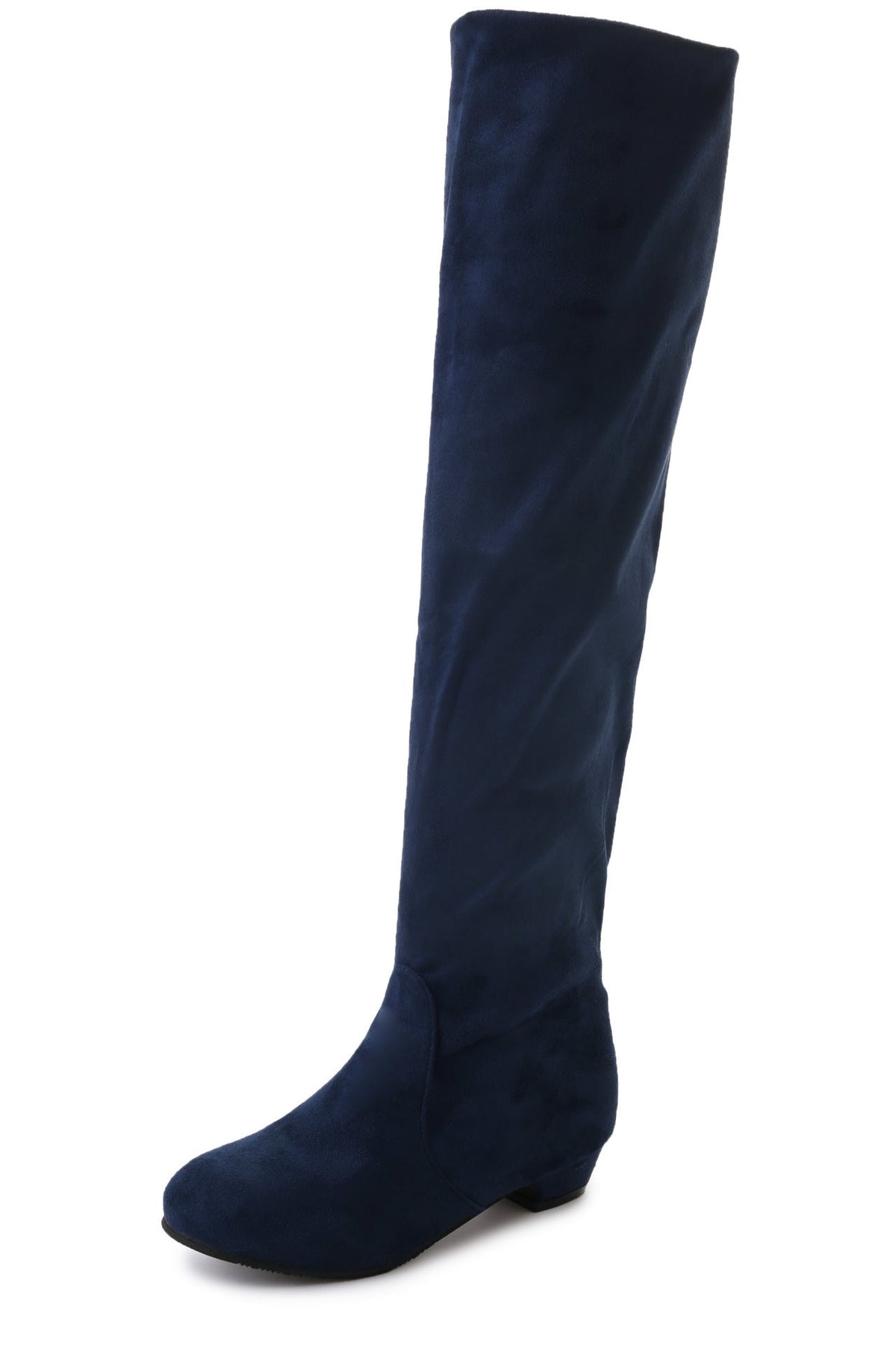 Belifi Women's Winter Fashionable Versatile Over-the-Knee Boots