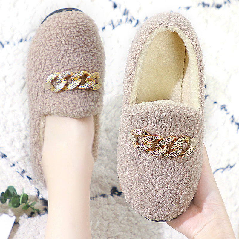 Belifi Warm and Cozy Slip-On Women's Furry Shoes