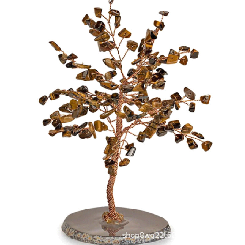 Success Feng Shui Antique Jade Stone Tree