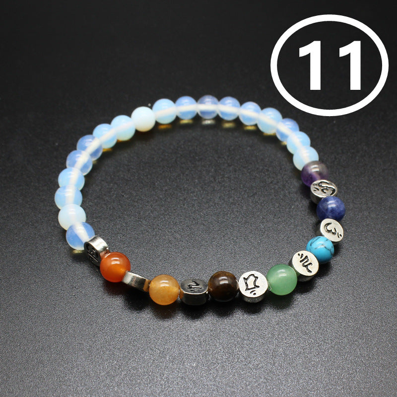 Balanced Spirit - Chakra Stone Bracelet