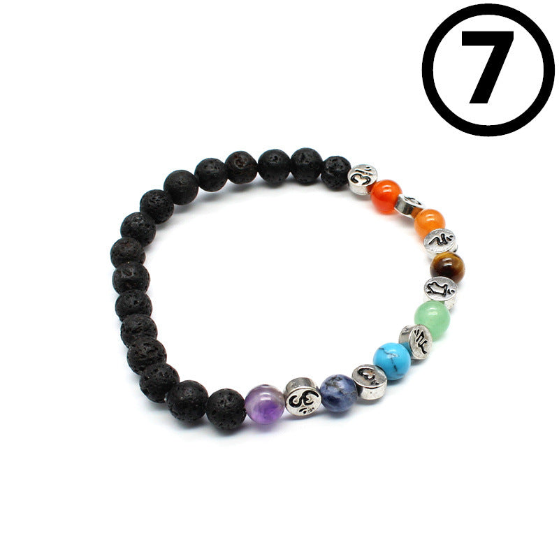 Balanced Spirit - Chakra Stone Bracelet