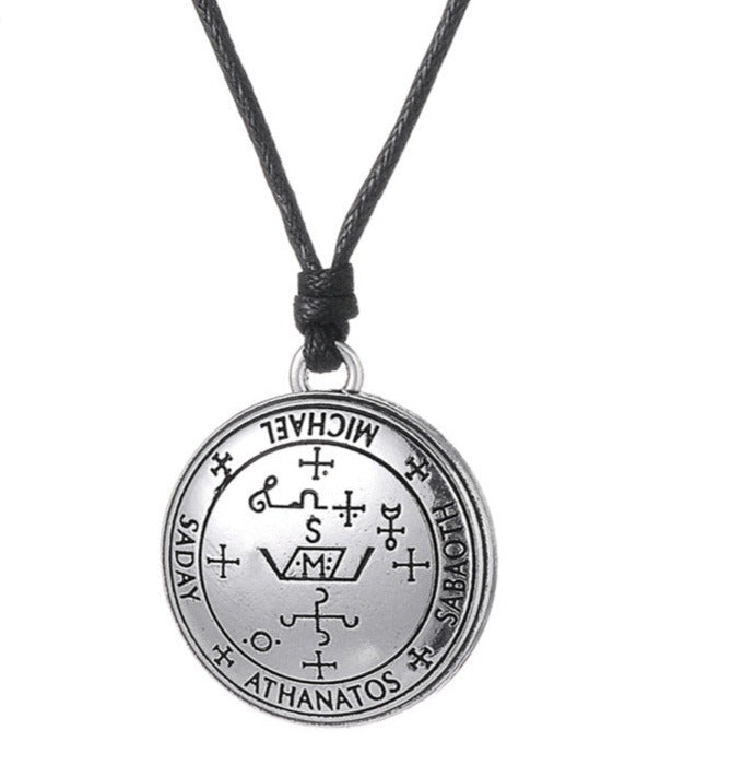 Sigil of the Archangel Michael Amulet - Protection Necklace