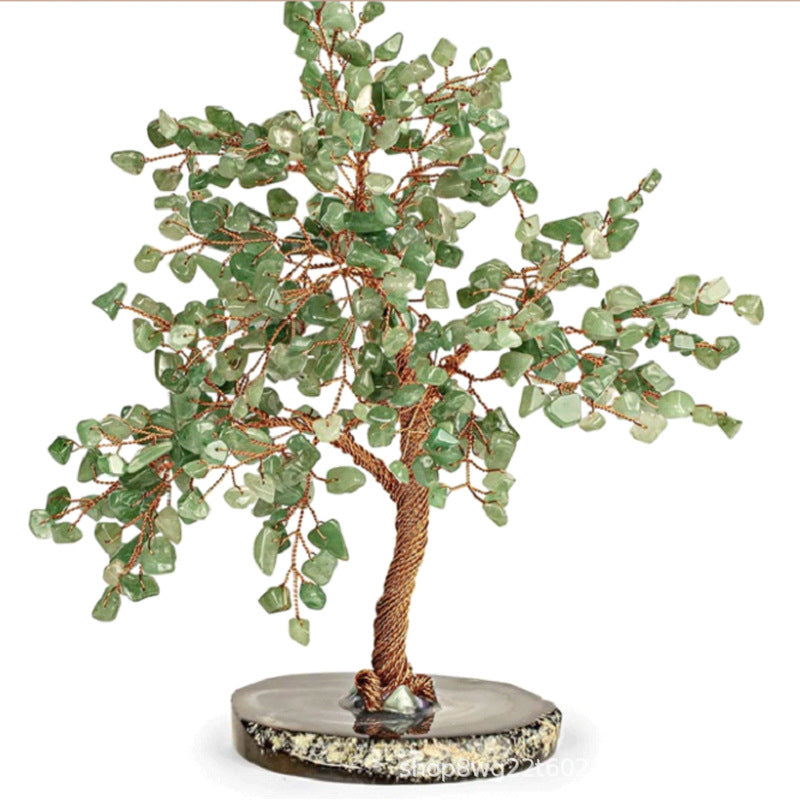 Success Feng Shui Antique Jade Stone Tree