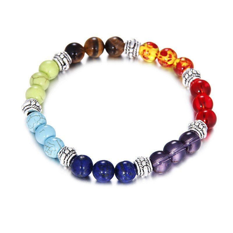 7 Chakra Stones Bracelet