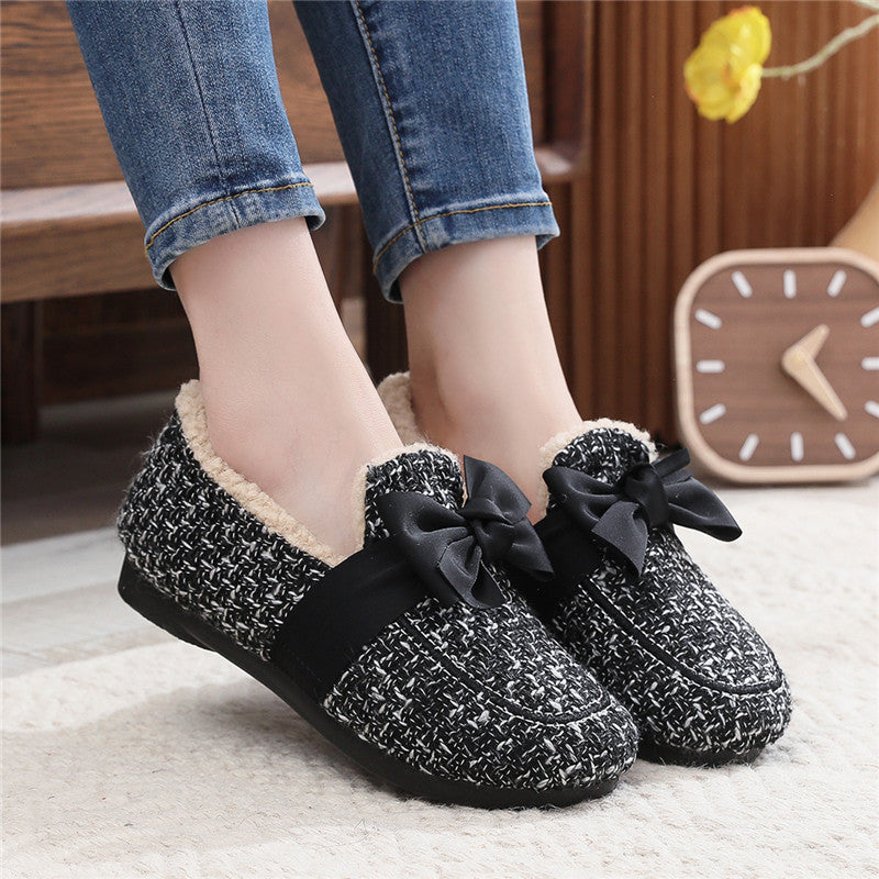 Belifi Winter Fashionable Fleece-Lined Warm Furry Shoes