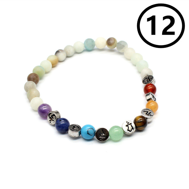 Balanced Spirit - Chakra Stone Bracelet