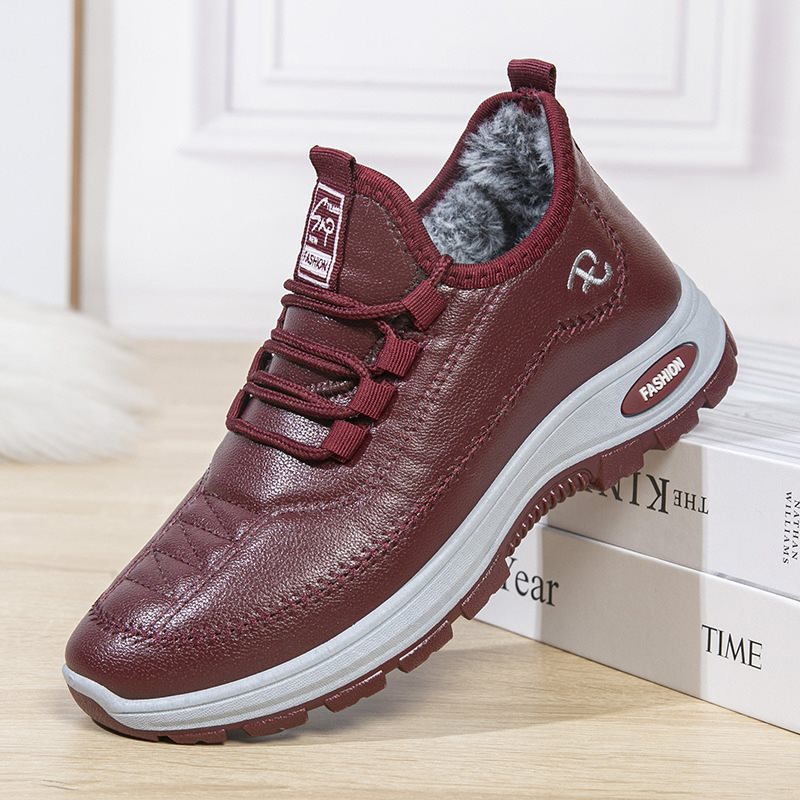 Belifi Winter Warmth Fleece-Lined Sports Cotton Shoes