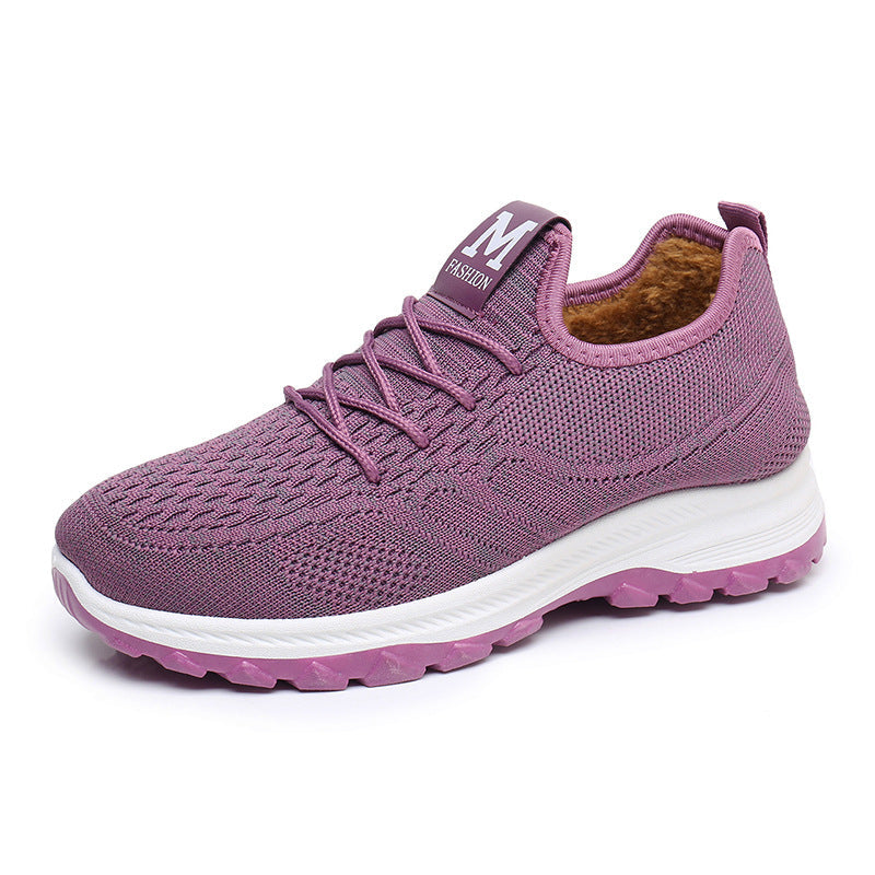 Belifi Women's Warm Anti-slip Sports Cotton Shoes