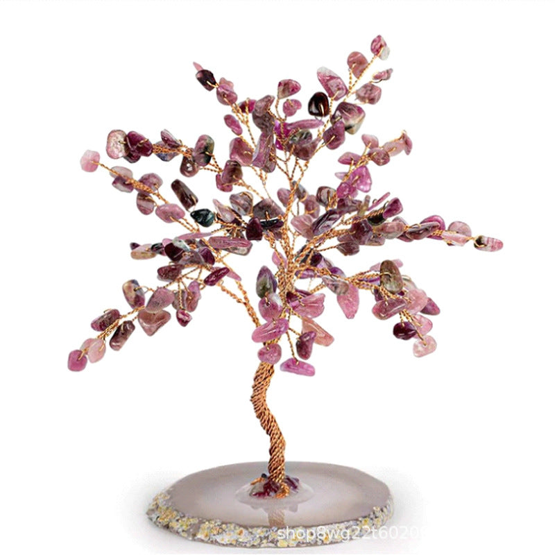 Success Feng Shui Antique Jade Stone Tree