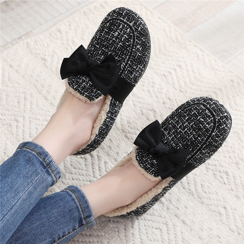 Belifi Winter Fashionable Fleece-Lined Warm Furry Shoes