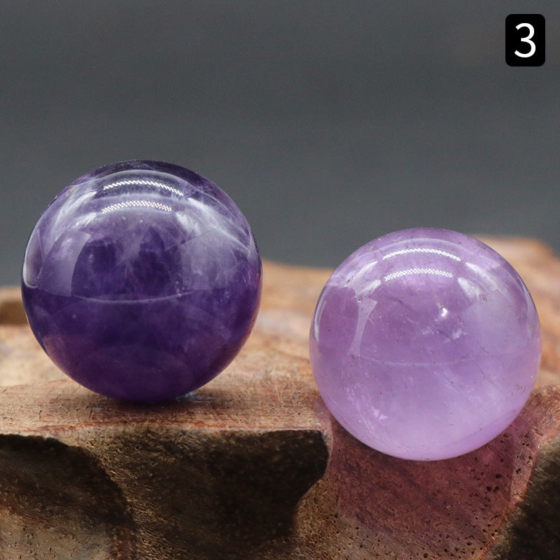 Natural amethyst spherical agate