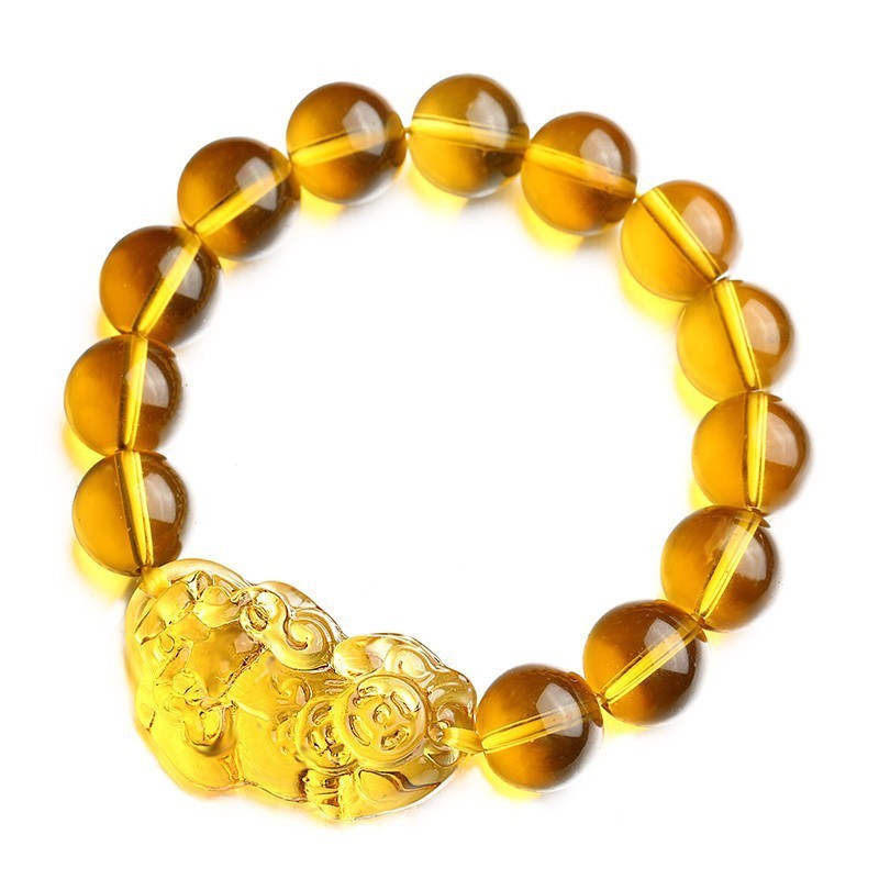 Citrine Pixiu Bracelet - Attract Wealth