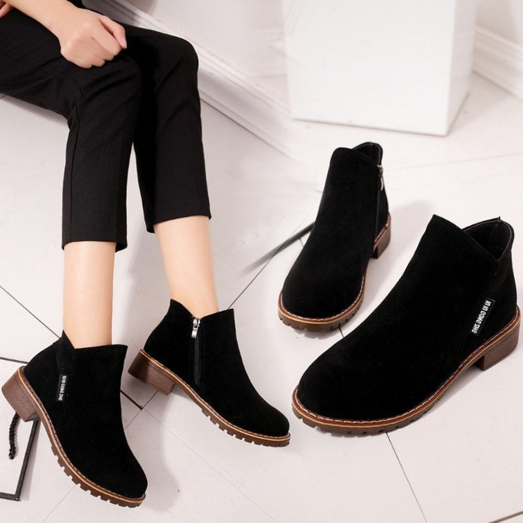 Belifi Winter Plush Comfortable Casual Ankle Boots