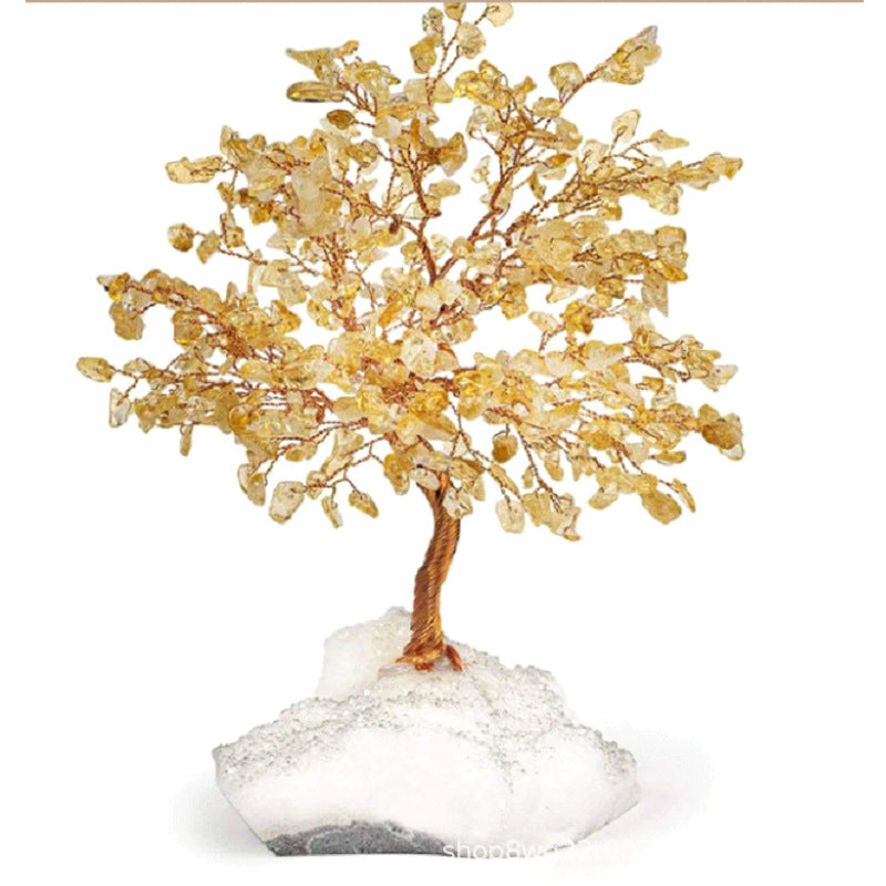 Success Feng Shui Antique Jade Stone Tree