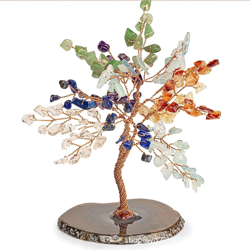 Success Feng Shui Antique Jade Stone Tree